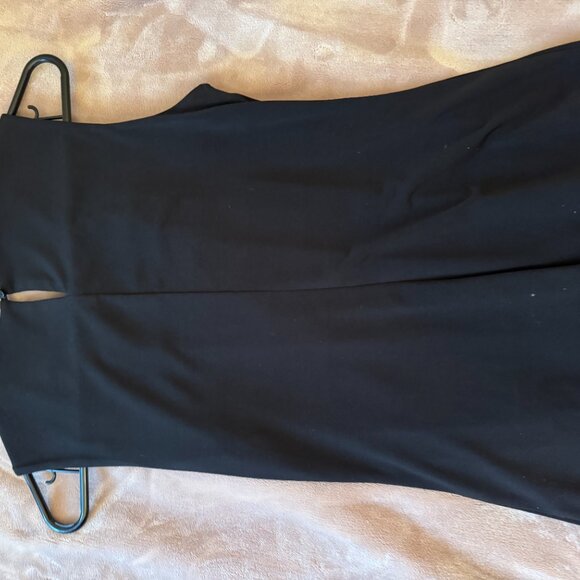 Calvin Klein Black Pleated Tank Top Sleeveless Blouse - Picture 3 of 3